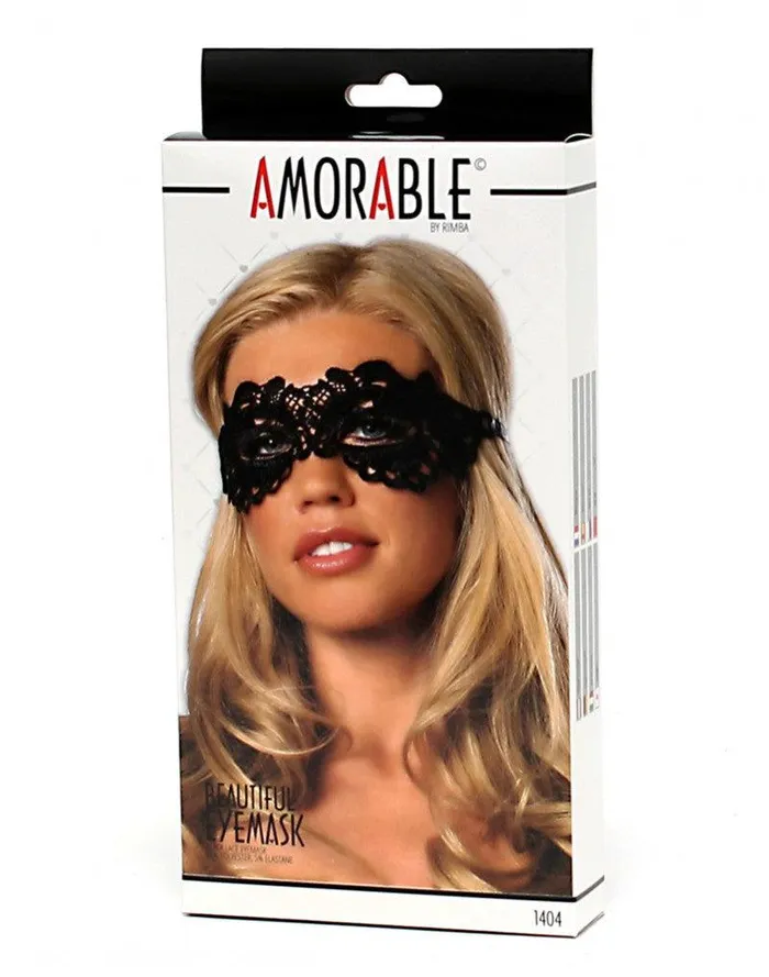 Amorable by Rimba Amorable - Kanten Oogmasker - Smal - Zwart | Vibrators Amorable by Rimba Amorable - Kanten Oogmasker - Smal - Zwart | Vibrators