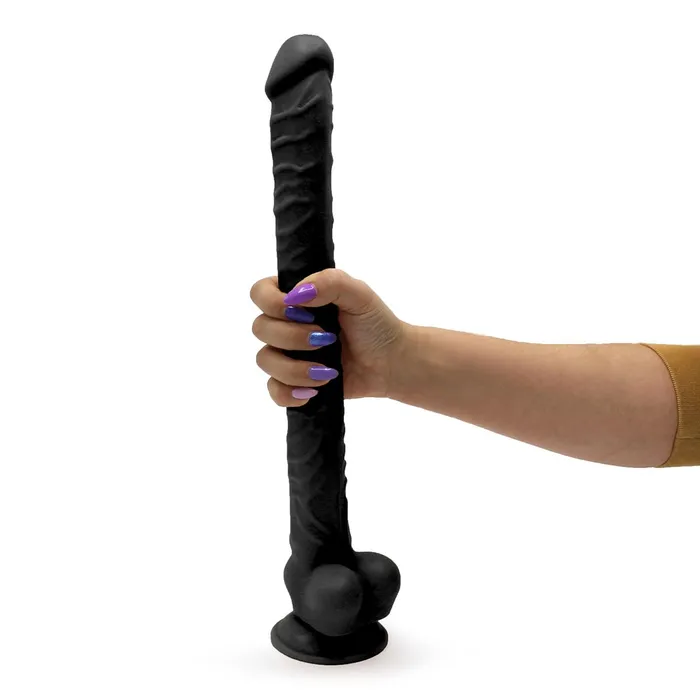 Kiotos Cox - Mega Dildo XXL 40 x 3.7 cm - Zwart | Kiotos COX Dildos