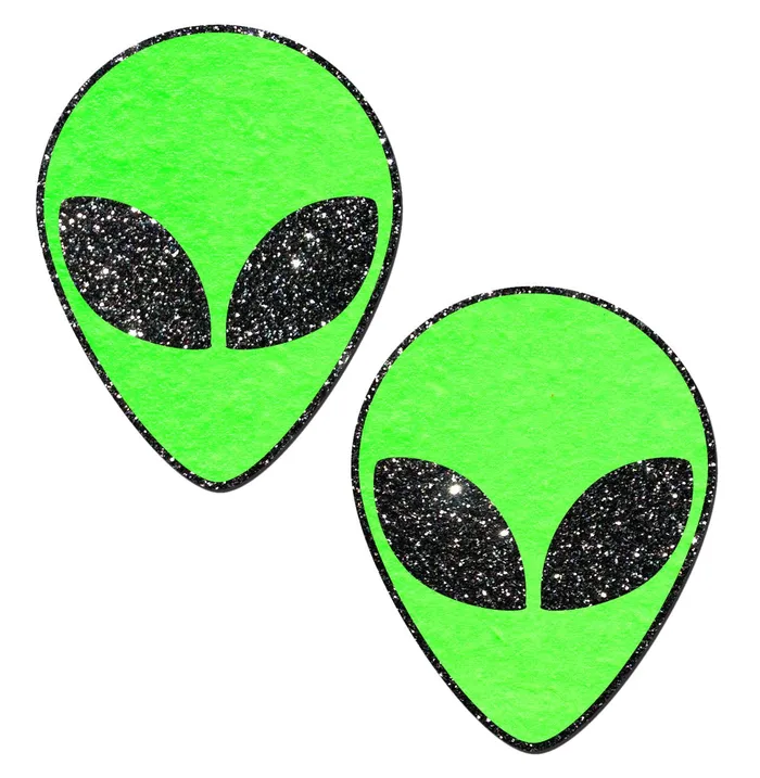 Alien Neon Green Pastease Dildos