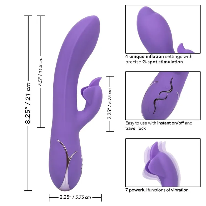 Calexotics Male Sex Toys | Insatiable G Inflatable G-Flutter Calexotics Male Sex Toys | Insatiable G Inflatable G-Flutter