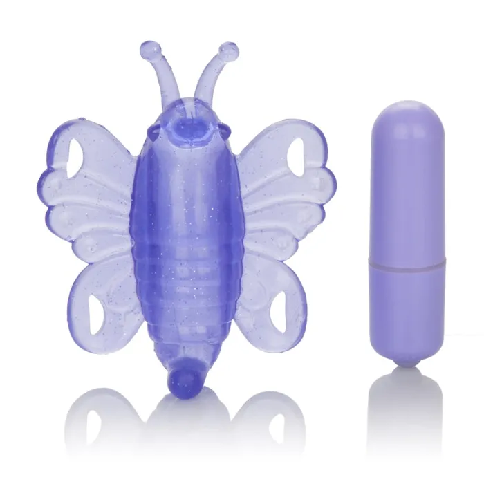 CalExotics Vibrators | Micro Wireless Venus Butterfly Stimulator - Purple CalExotics Vibrators | Micro Wireless Venus Butterfly Stimulator - Purple