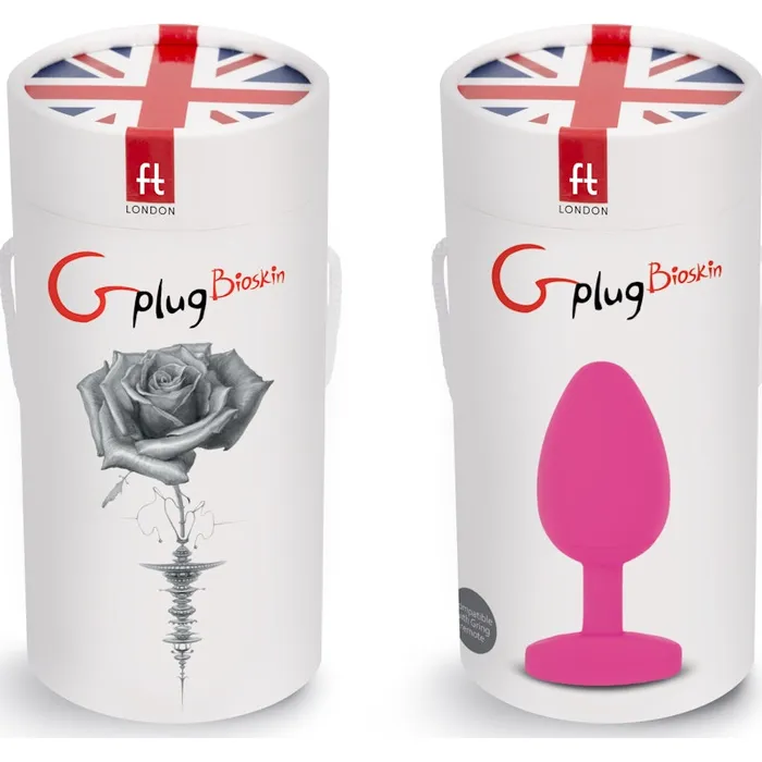 Dildos | Gplug Large Bioskin Sweet Raspberry - Gvibe