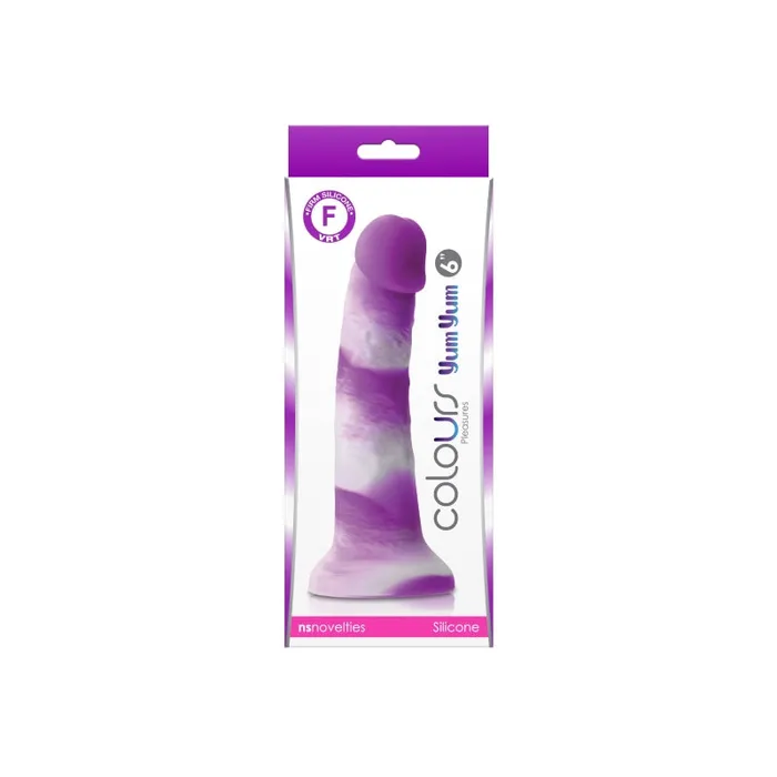 Dildos | Nsnovelties Colours - Pleasures - Yum Yum 6 In. Dildo - Purple Dildos | Nsnovelties Colours - Pleasures - Yum Yum 6 In. Dildo - Purple