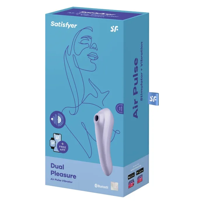 Dual Pleasure - Muave | Satisfyer Female Sex Toys Dual Pleasure - Muave | Satisfyer Female Sex Toys