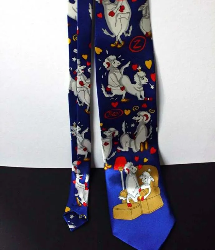E2B Couples | Fck F*cking Sheep Sex Position Tie Unique Novelty Fun Birthday Gag Gift Tie