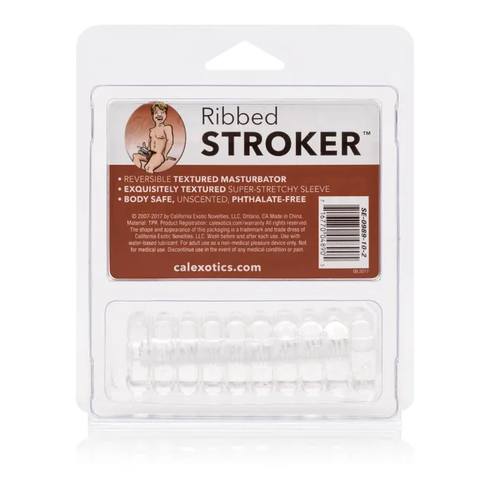 Male Sex Toys | CalExotics Ribbed Stroker Masturbator Male Sex Toys | CalExotics Ribbed Stroker Masturbator