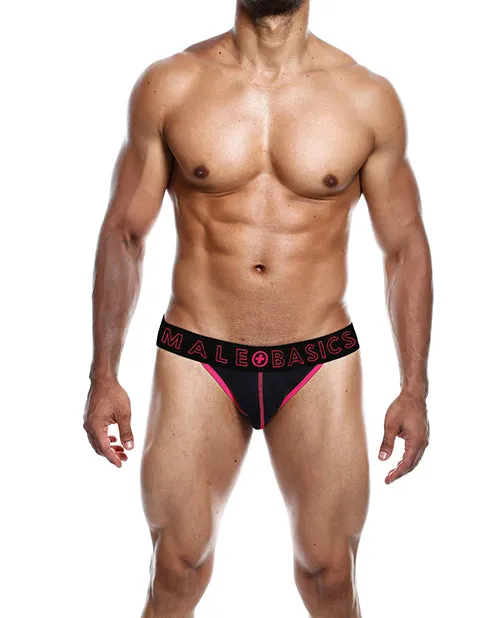 Malebasics Corp Men's Male Basics Neon Jockstrap Coral | Male Sex Toys