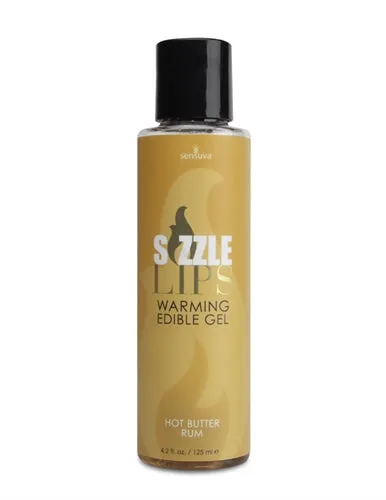 Sensuva Sizzle Lips Warming Edible Gel 42 Oz Enhancers