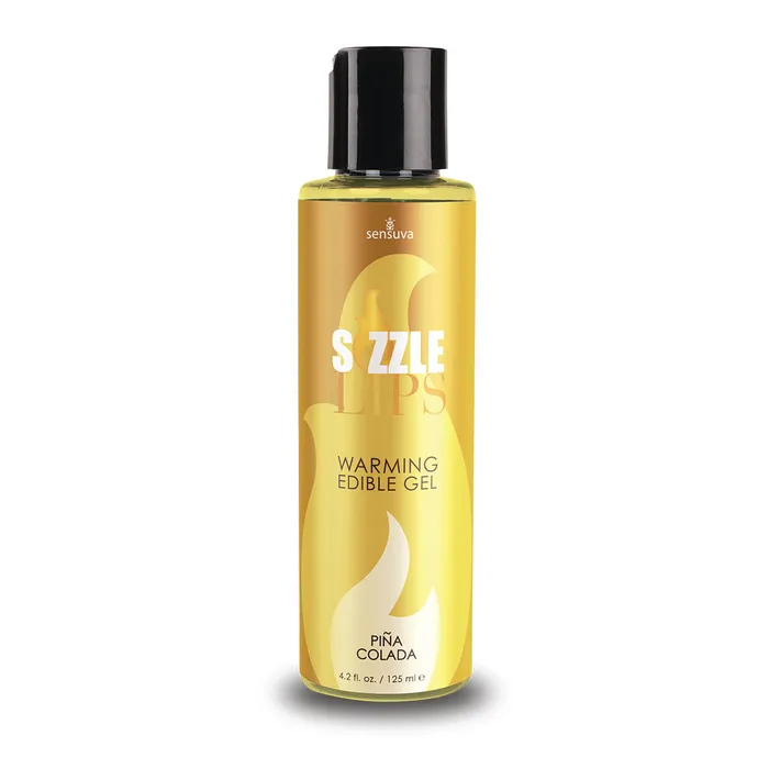 Sensuva Sizzle Lips Warming Edible Gel - - 4.2 Oz. | Enhancers