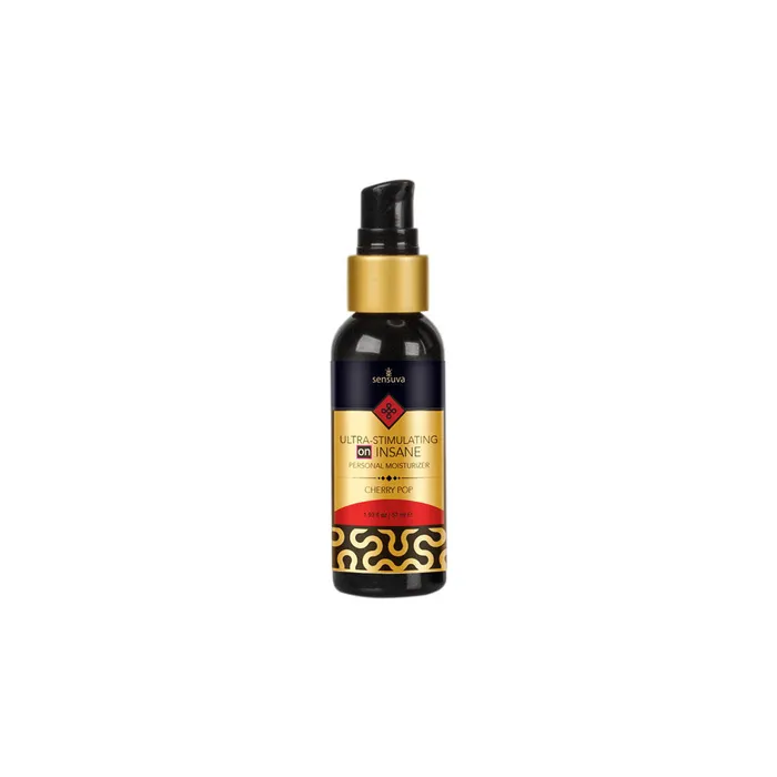 Sensuva UltraStimulating on Insane Personal Moisturizer 193 Fl Oz Cherry Pop Female Sex Toys