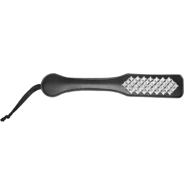Sex and Mischief Studded Paddle Black Sportsheets Anal