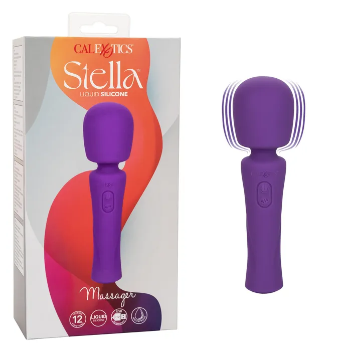 Stella Liquid Silicone Massager Purple | CalExotics Female Sex Toys