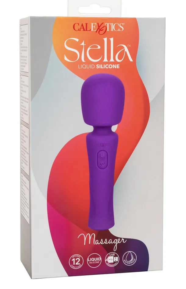 Stella Liquid Silicone Massager Purple | CalExotics Female Sex Toys