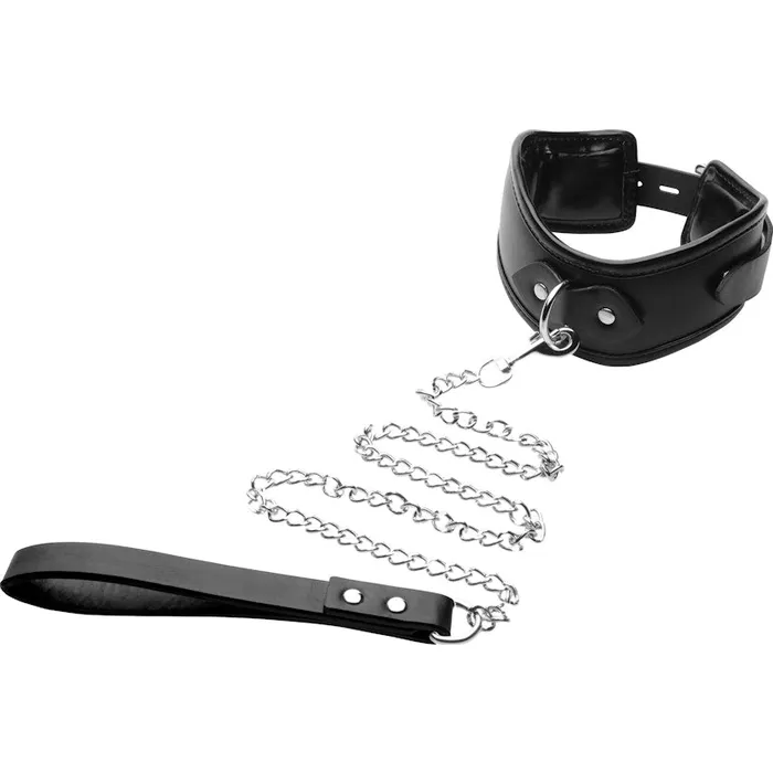 Strict Vibrators Padded Locking Posture Collar