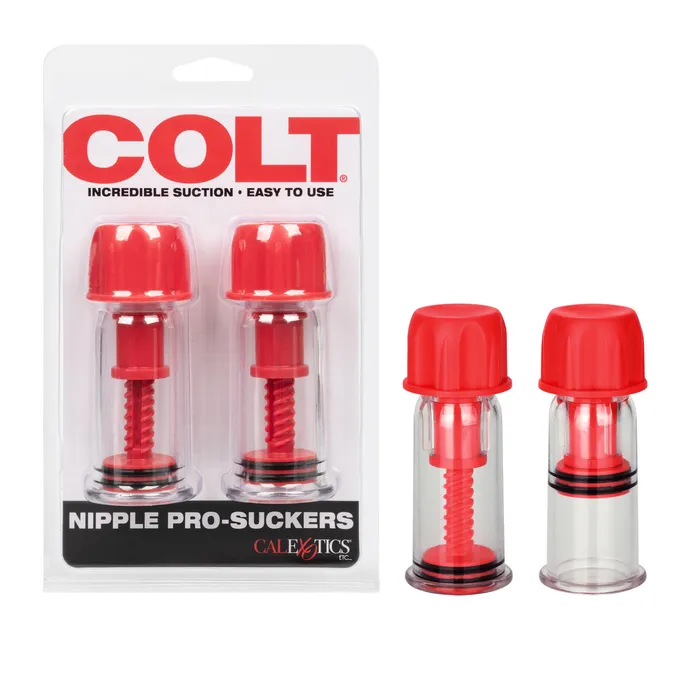 Vibrators CalExotics Colt Nipple Pro Suckers Red