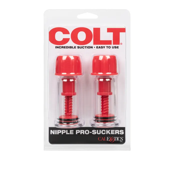 Vibrators | CalExotics Colt Nipple Pro Suckers Red