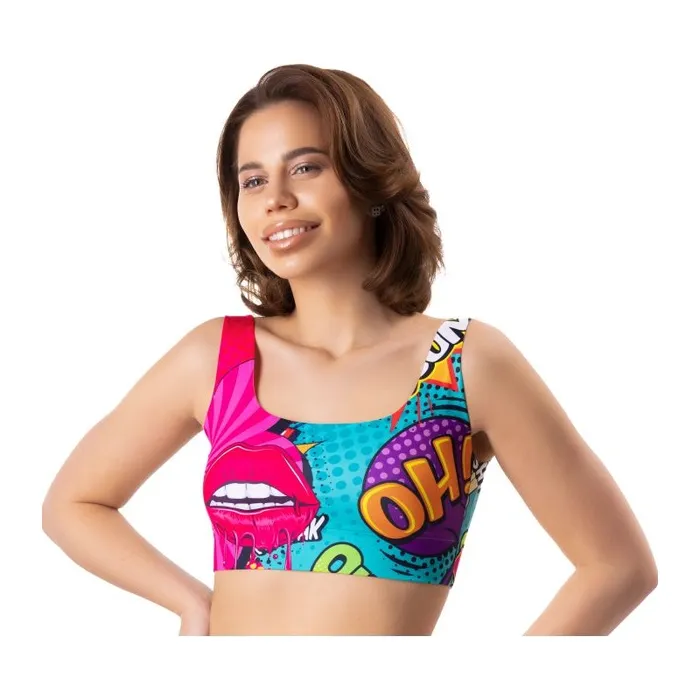 Vibrators Mememe Lingerie Comics Oh Crop Top