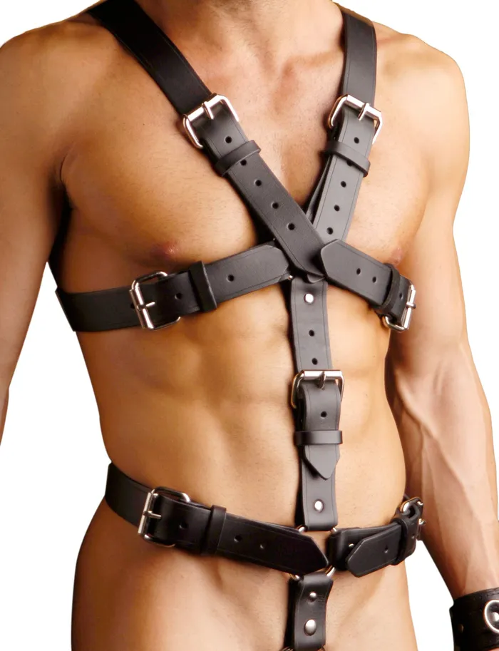 XR Brands Strict Female Sex Toys Strict Leather Body Harness Sm