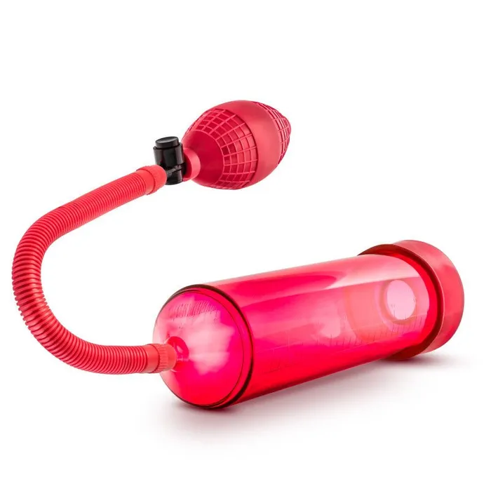 Blush Novelties Male Sex Toys Performance VX101 Male Enhancement Penis Pump Red Blush Novelties Male Sex Toys Performance VX101 Male Enhancement Penis Pump Red
