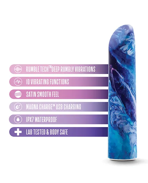 Blush Novelties Vibrators Blush Limited Addiction Mesmerize Power Vibe Azure