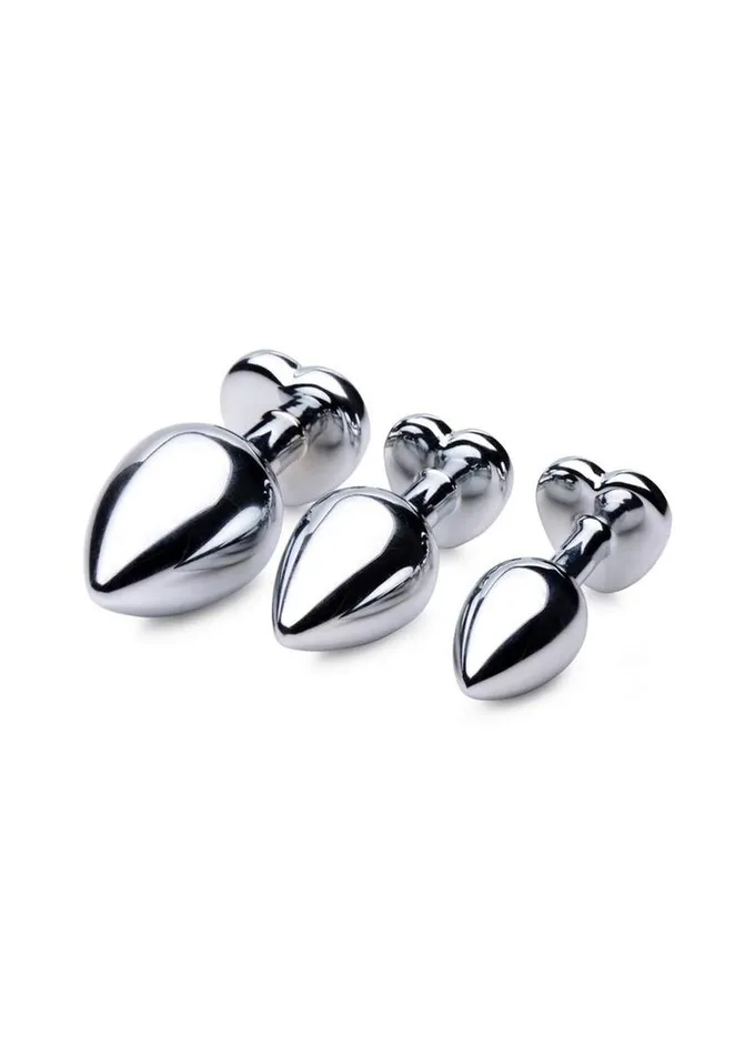 Booty Sparks Anal Booty Sparks Gemstones Red Jasper Hearts Anal Plug