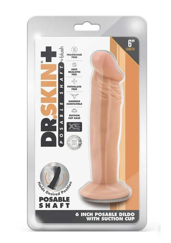 Dildos Dr Skin Dr Skin Plus Posable Dildo