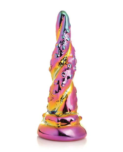 Dildos Xr LLC Creature Cocks Enchantress Rainbow Glass Dildo