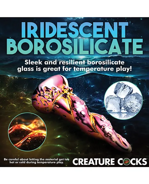Dildos Xr LLC Creature Cocks Enchantress Rainbow Glass Dildo