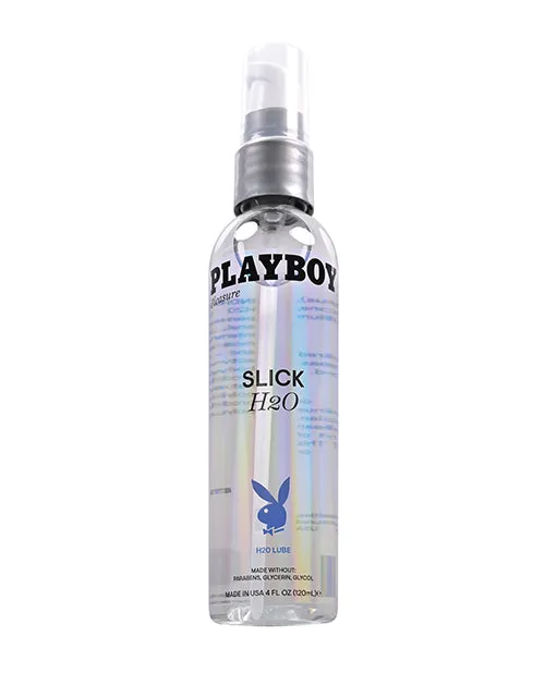 Evolved Novelties INC Lubricants Playboy Pleasure Slick H20 Lubricant 4 oz Evolved Novelties INC Lubricants Playboy Pleasure Slick H20 Lubricant 4 oz