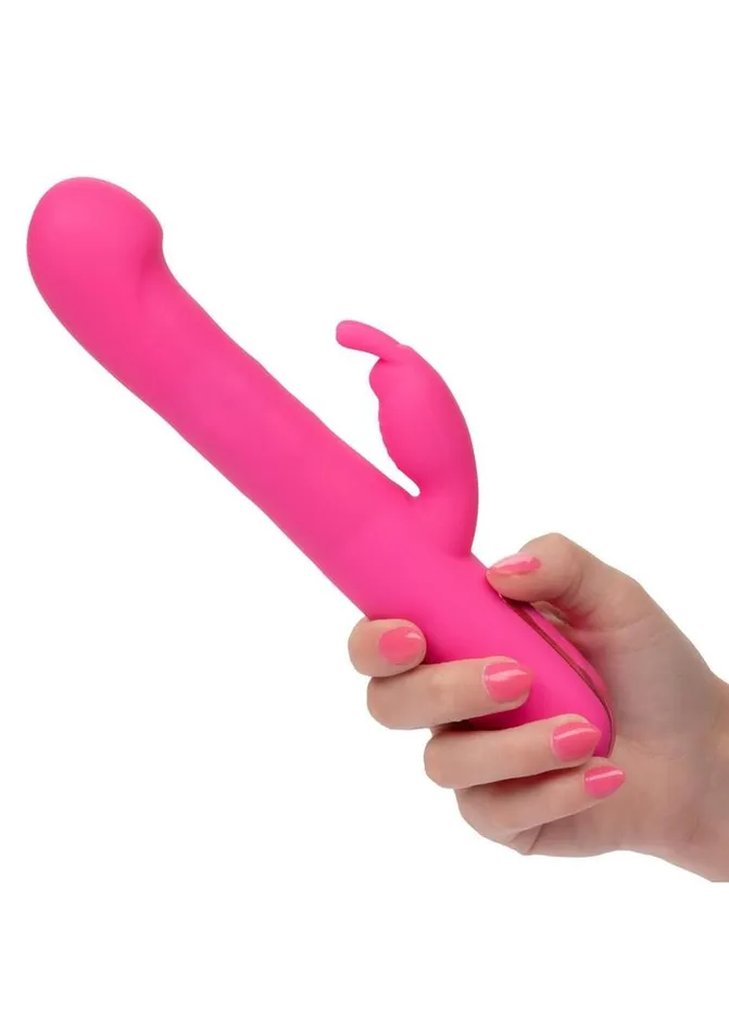 Female Sex Toys Jack Rabbit Elite Beaded G Rabbit Silicone Rechargeable Vibrator with Clitoral Stimulator Jack Rabbit