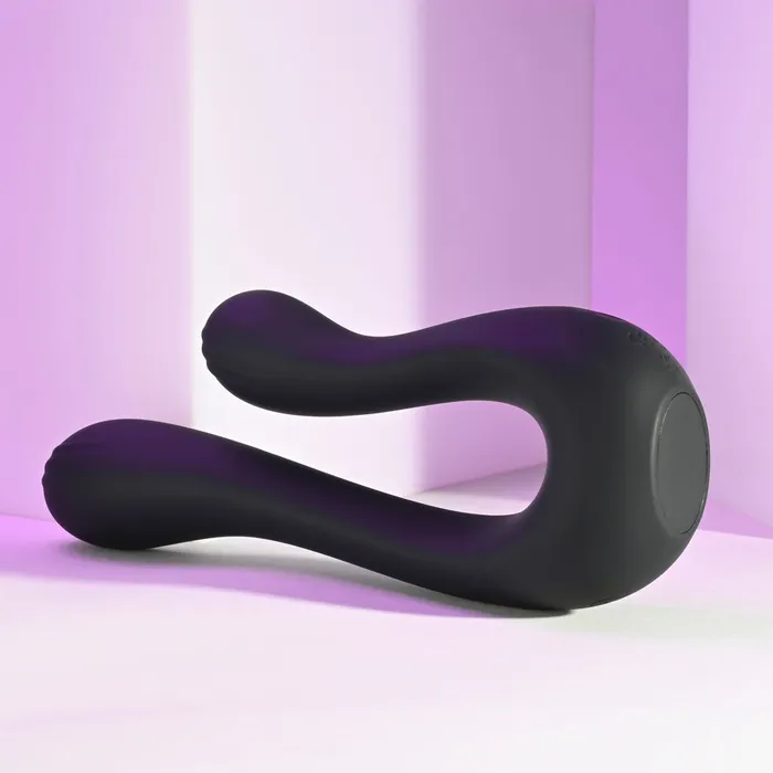 Female Sex Toys Playboy Pleasure Playboy Pleasure THE SWAN Black USB Rechargeable Dual Ended Vibrator Female Sex Toys Playboy Pleasure Playboy Pleasure THE SWAN Black USB Rechargeable Dual Ended Vibrator