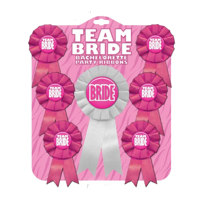 Kalan LP Anal Team Bride Bachelorette Ribbon Set