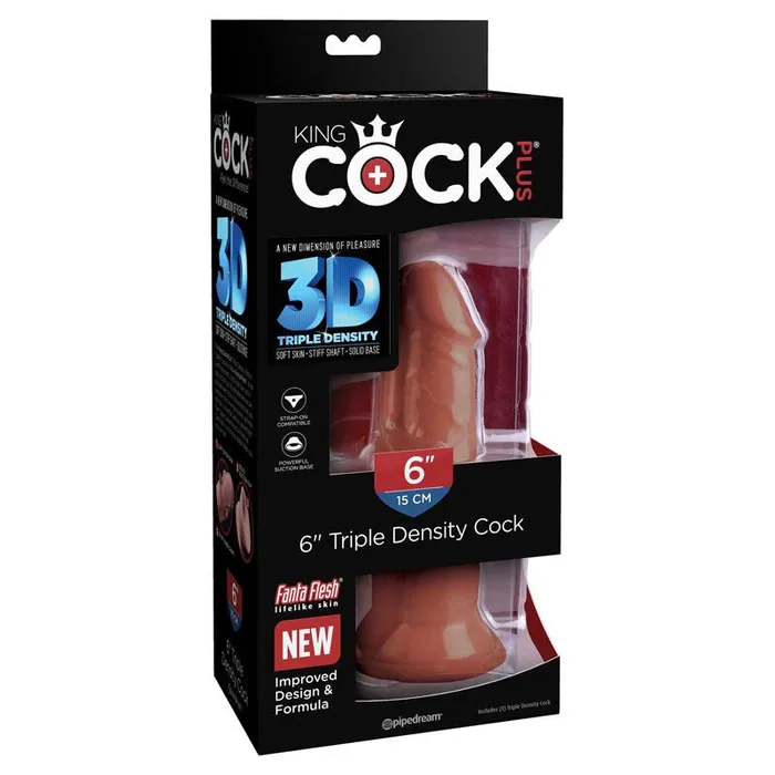 King Cock Plus 6 Triple Density Cock Brown 152 cm Dong Pipedream Dildos King Cock Plus 6 Triple Density Cock Brown 152 cm Dong Pipedream Dildos