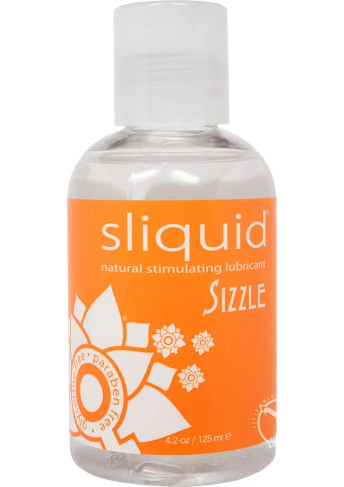Lubricants Sliquid Naturals Sizzle Warming Water Based Lubricant Sliquid