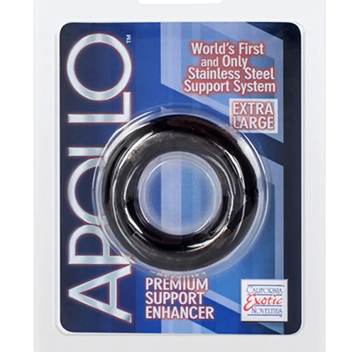 Male Sex Toys Apollo California Exotic Apollo Premium Support Enhancer Extra Large Smoke