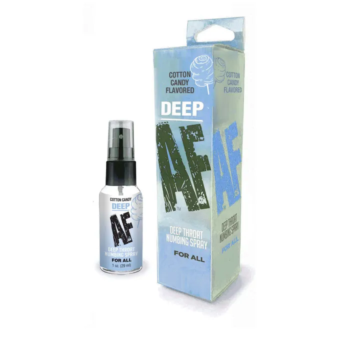 Male Sex Toys Little Genie Deep AF Cotton Candy Flavoured Deep Throat Spray 29 ml