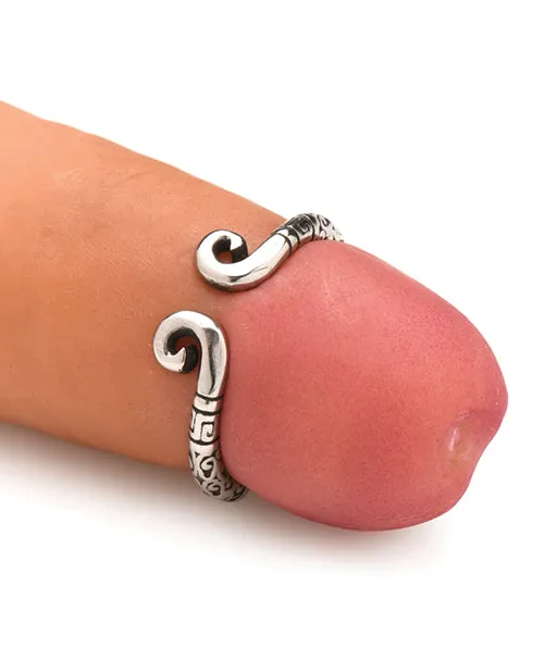 Male Sex Toys Xr LLC Master Series Kingpin Stainless Steel 24mm Glans Ring