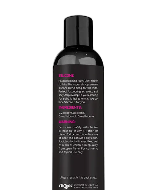 Ride BodyWorx Silicone Lubricant 2 oz Sliquid LLC Lubricants Ride BodyWorx Silicone Lubricant 2 oz Sliquid LLC Lubricants