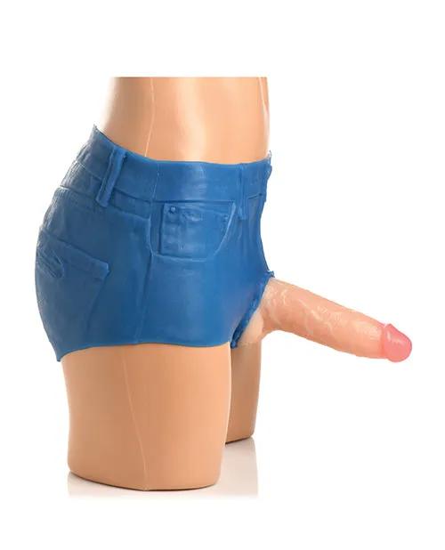 Strap U Booty Shorts 6 Silicone Dildo StrapOn Harness Xr LLC Female Sex Toys Strap U Booty Shorts 6 Silicone Dildo StrapOn Harness Xr LLC Female Sex Toys