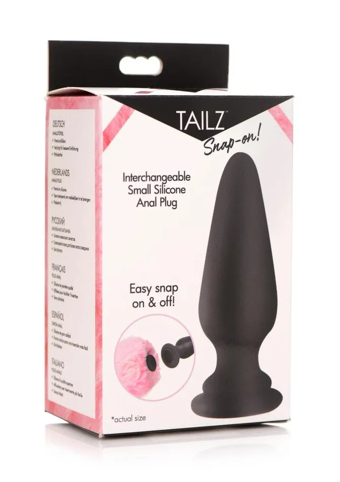 TAILZ Male Sex Toys Tailz SnapOn Silicone Anal Plug