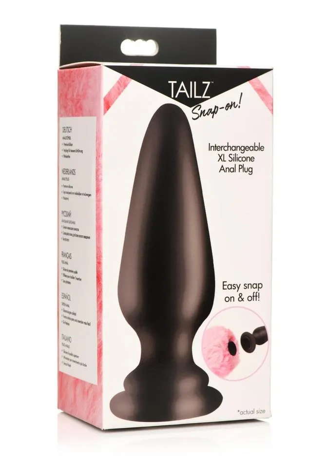 TAILZ Male Sex Toys Tailz SnapOn Silicone Anal Plug
