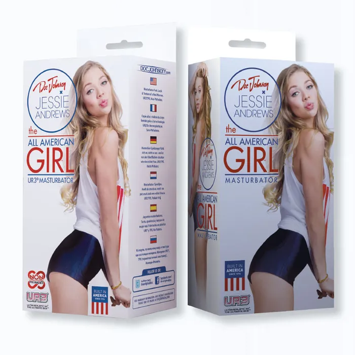 Vibrators Doc Johnson Jesse Andrews All American Girl UR3 Doc Johnson