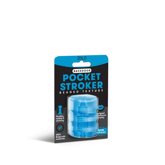 Zolo Male Sex Toys Zolo Backdoor Pocket Stroker Mini Stroker