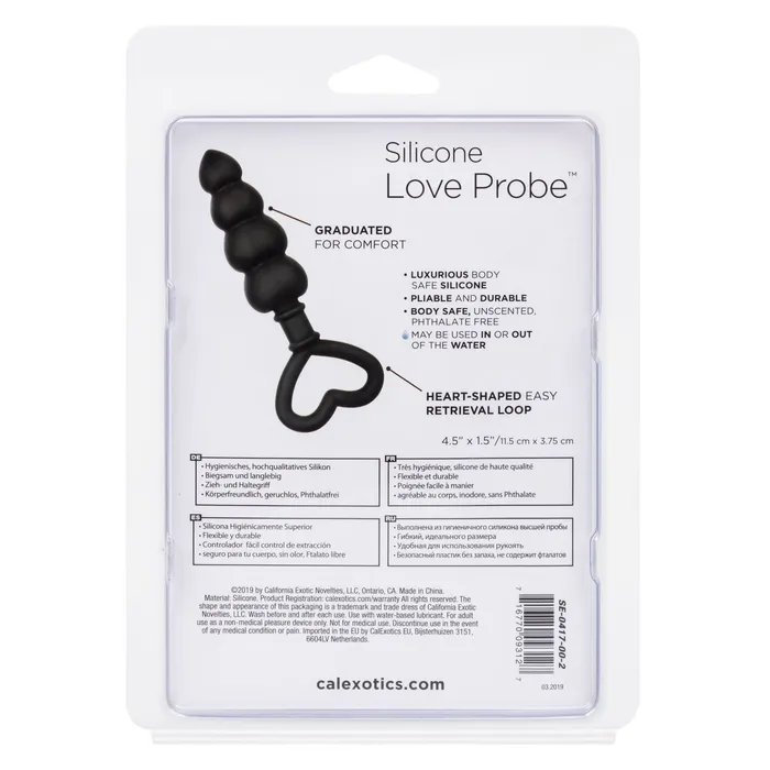 California Exotic Novelties Silicone Love Probe Anal California Exotic Novelties Silicone Love Probe Anal