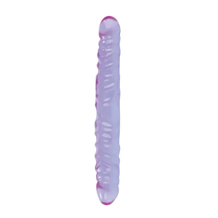 Dildos California Exotic Novelties Reflective Gel Veined Double Dong 12in