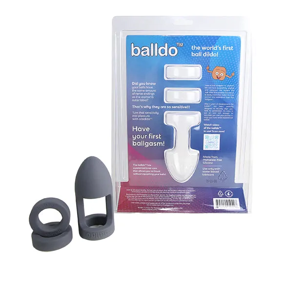 Dildos Nadgerz Balldo The Worlds First Ball Dildo Set Grey Dildos Nadgerz Balldo The Worlds First Ball Dildo Set Grey