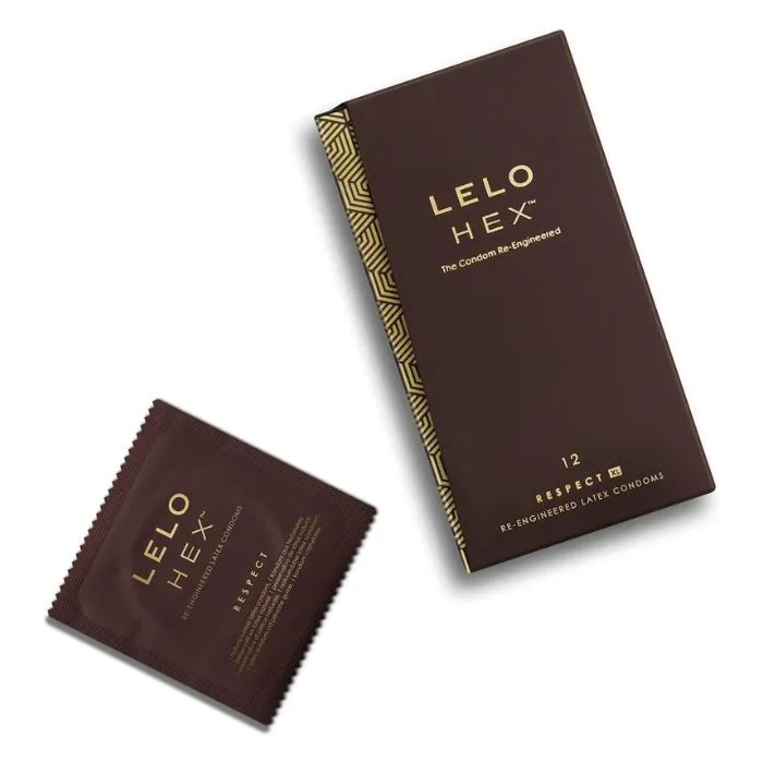 Female Sex Toys LELO Lelo Hex Respect XL Condoms 58 mm 12