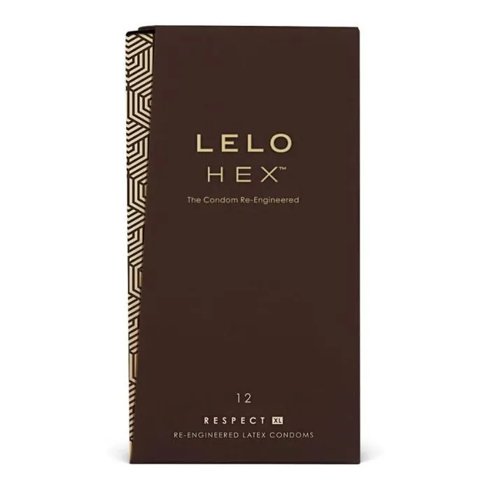 Female Sex Toys LELO Lelo Hex Respect XL Condoms 58 mm 12