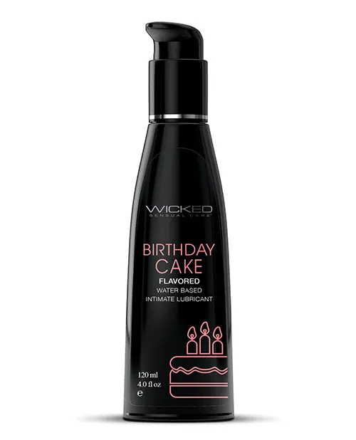 Wicked Birthday Cake 4 Oz Wicked Lubes Vibrators