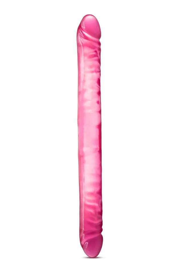 Dildos Blush Novelties B Yours 18 Double Dildo Pink